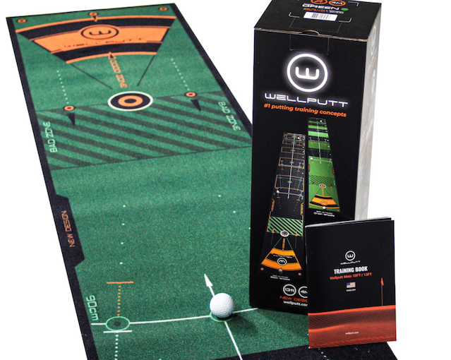 Pure2Improve Birdie Drill 13' X 26” Golf Putting and Practice Mat