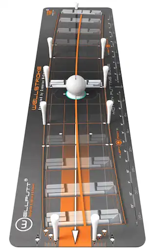 Wellstroke Putting Motion Trainer + App with Instructions