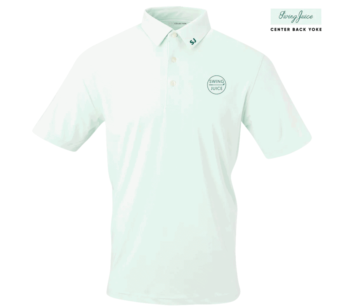 Light Green Swing Juice Golf Polo