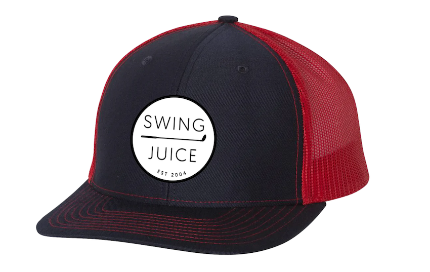 Swing Juice Golf Retro Trucker Had - Red & Blue