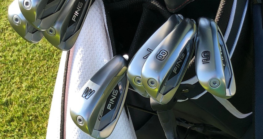 Ping G425 Irons at the Range