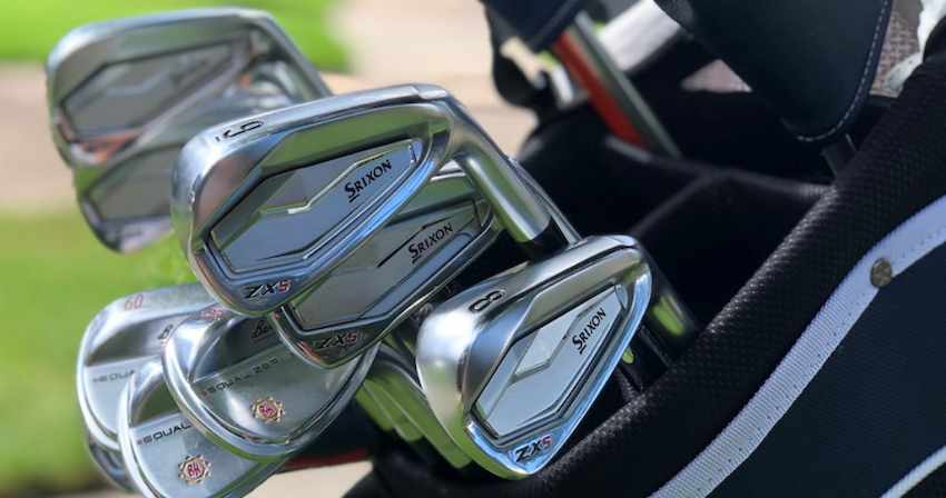 Srixon ZX5 Iron Set in Golfer Geeks' Bag