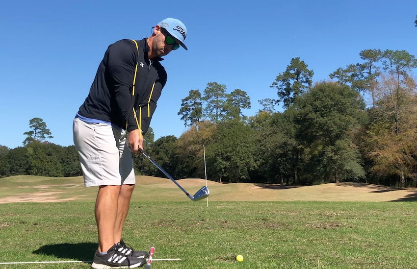 Golfer Geek improving rotation w: help of Gravity Fit TPro