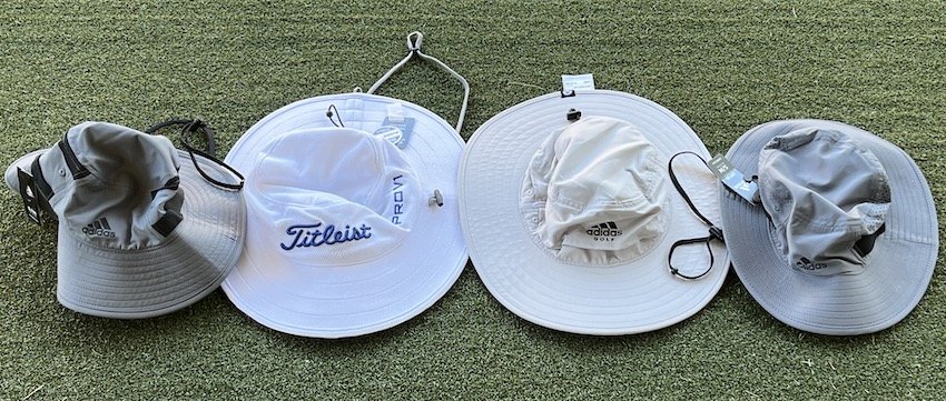 Adidas Golf UPF Sun Bucket Hat - White - Size: S/M