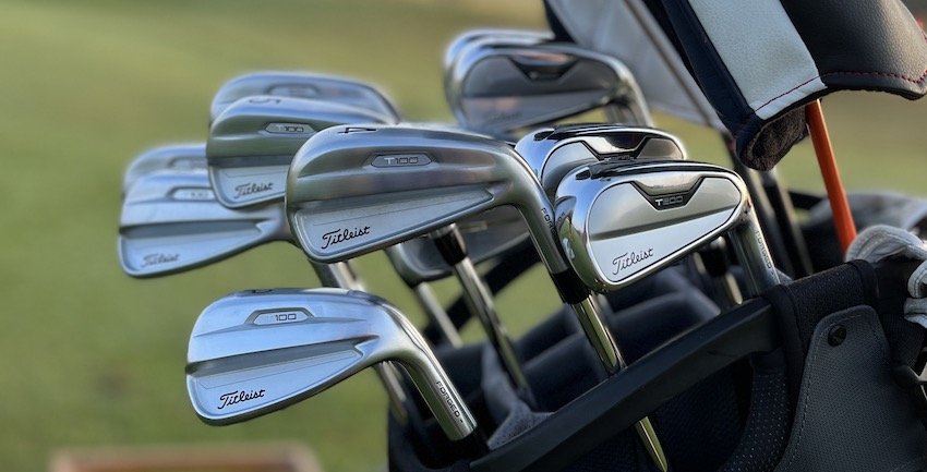2021 Titleist T100 irons and Titleist T200 irons
