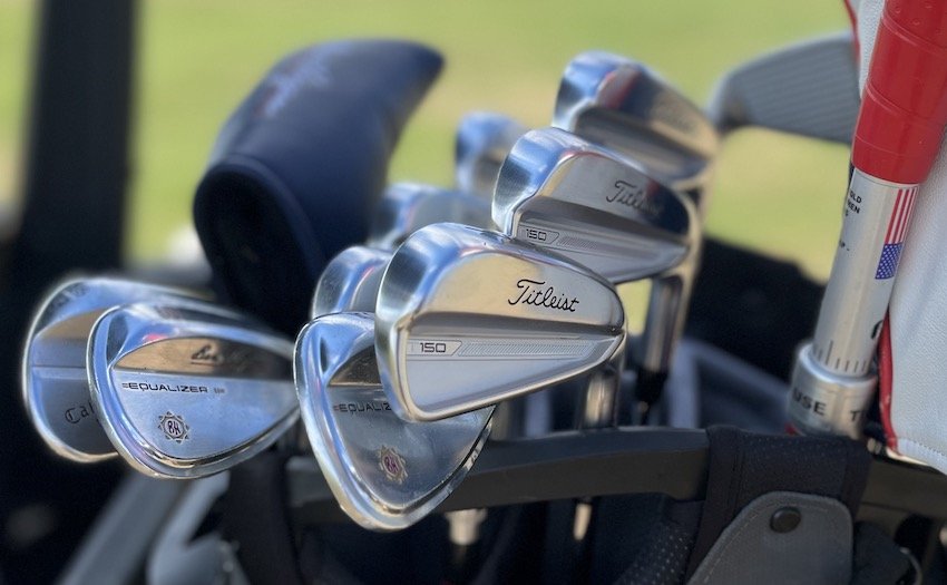 2023 Titleist T150 Irons on the course