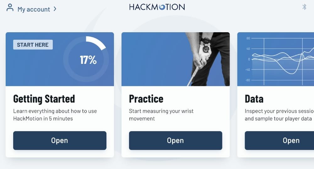 HackMotion App Dashboard