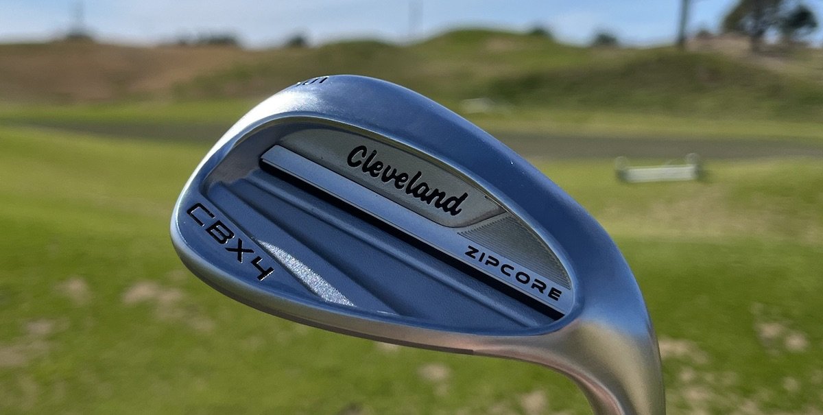 Cleveland CBX4 Zipcore sand wedge at the range