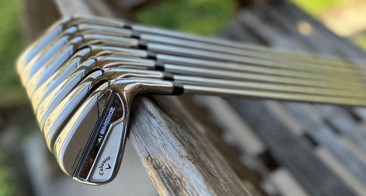 Set of callaway paradym ai smoke irons