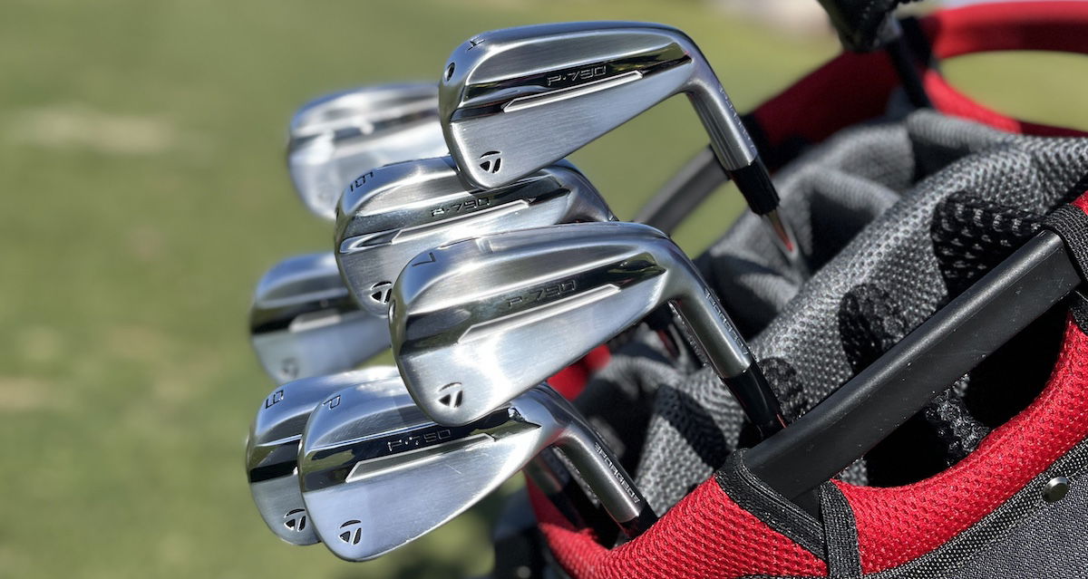 2025 Taylormade P790 Irons at range testing sesh