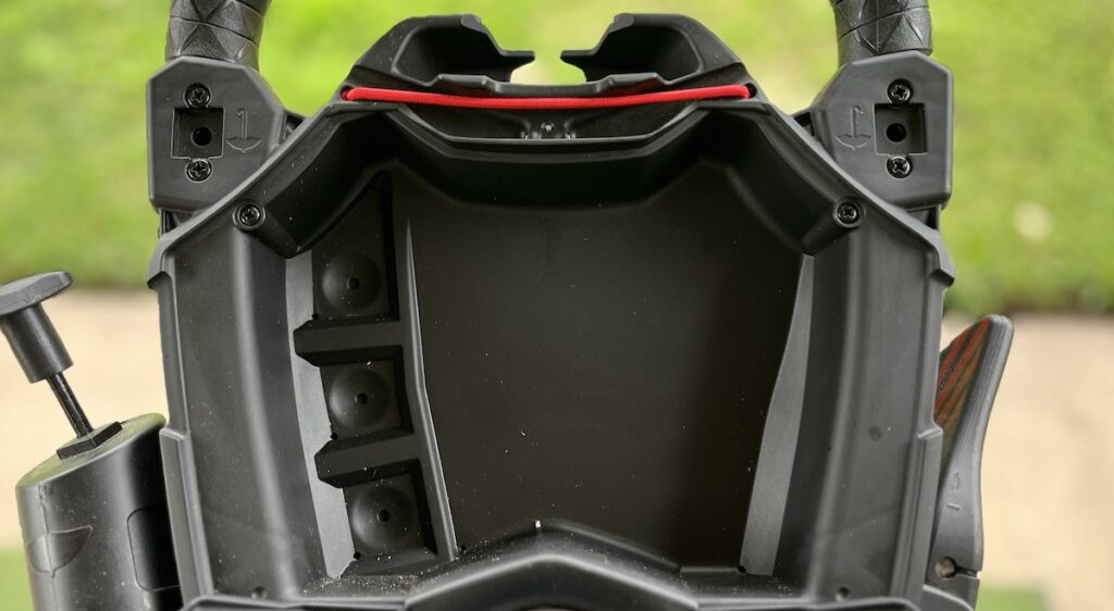 Bag Boy Nitron Opened Accessory Compartment