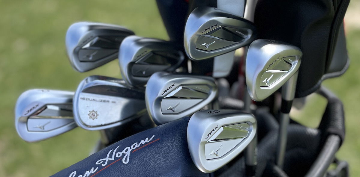 Mizuno JPX 925 Forged Irons at the range