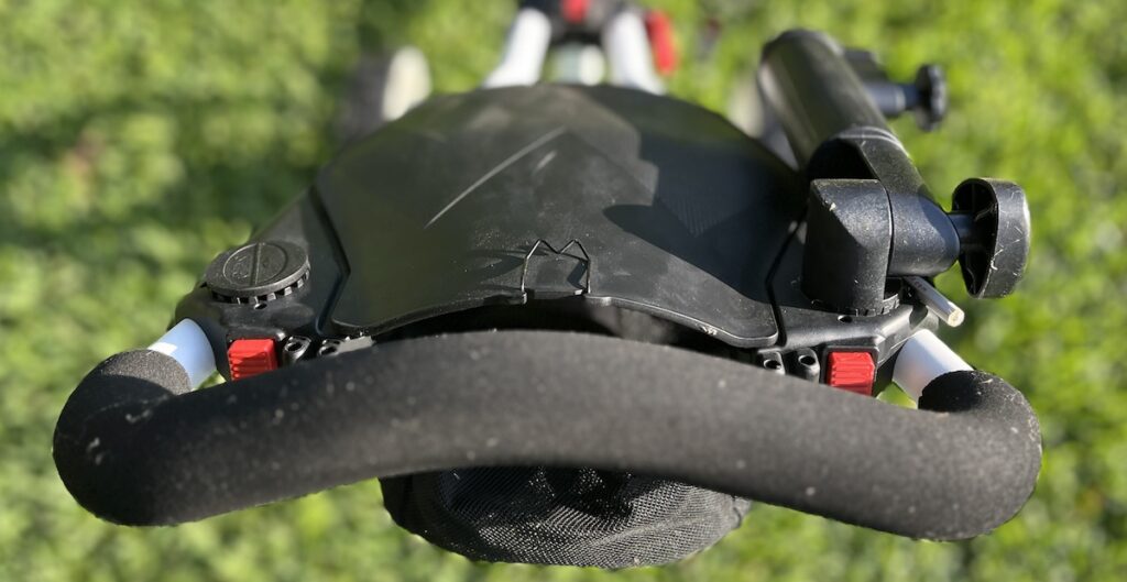 Big Max Blade Trio Handle and Accessory Area