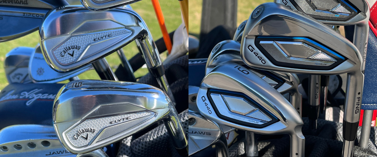 Callaway Elyte Irons and Ping G440 Irons