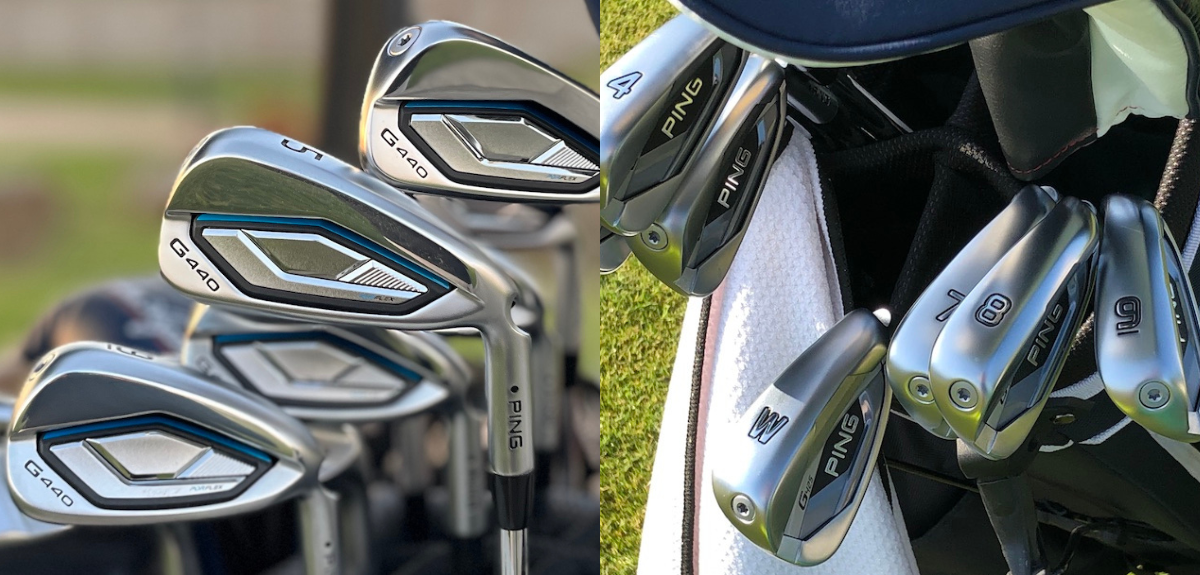 Ping G440 irons and Ping G425 irons