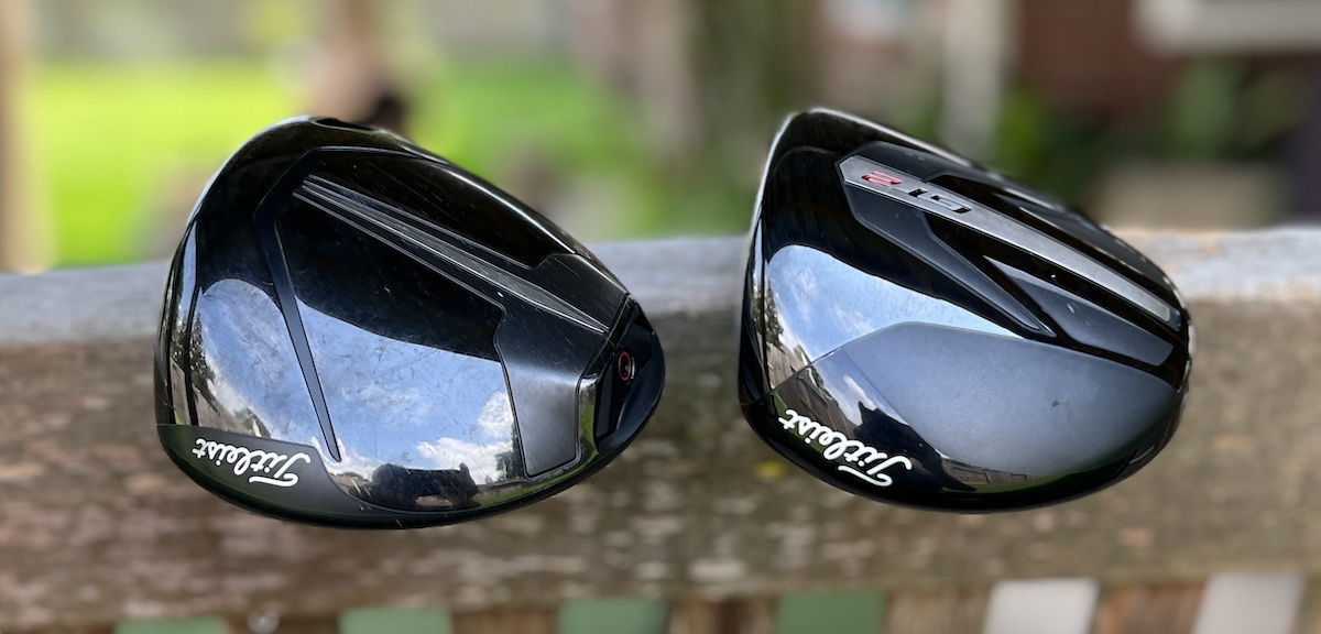 Titleist TSR driver and GT2 driver