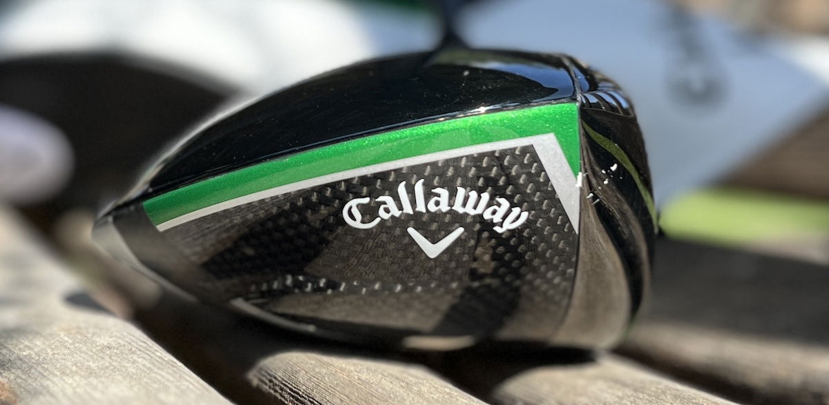 Callaway Elyte Triple Diamond Max Driver Toe View